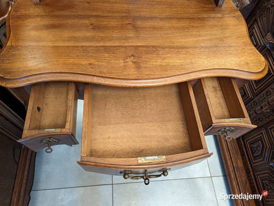 Biurko ludwikowskie orzechszer87 sklep Dąbrowa śląskie Dąbrowa Górnicza
