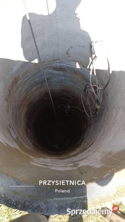 Czyszczenie i pogłębianie studni Czermna