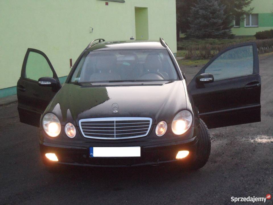 Mercedes w211 jasny srodek gotowy do jazdywazne