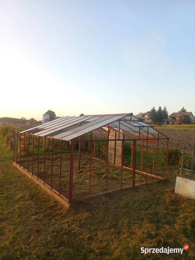 Szklarnia ogrodowa 6x4 m