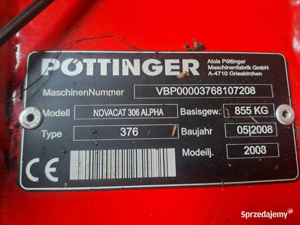 Kosiarka czolowa nieuszkodzony Kolno