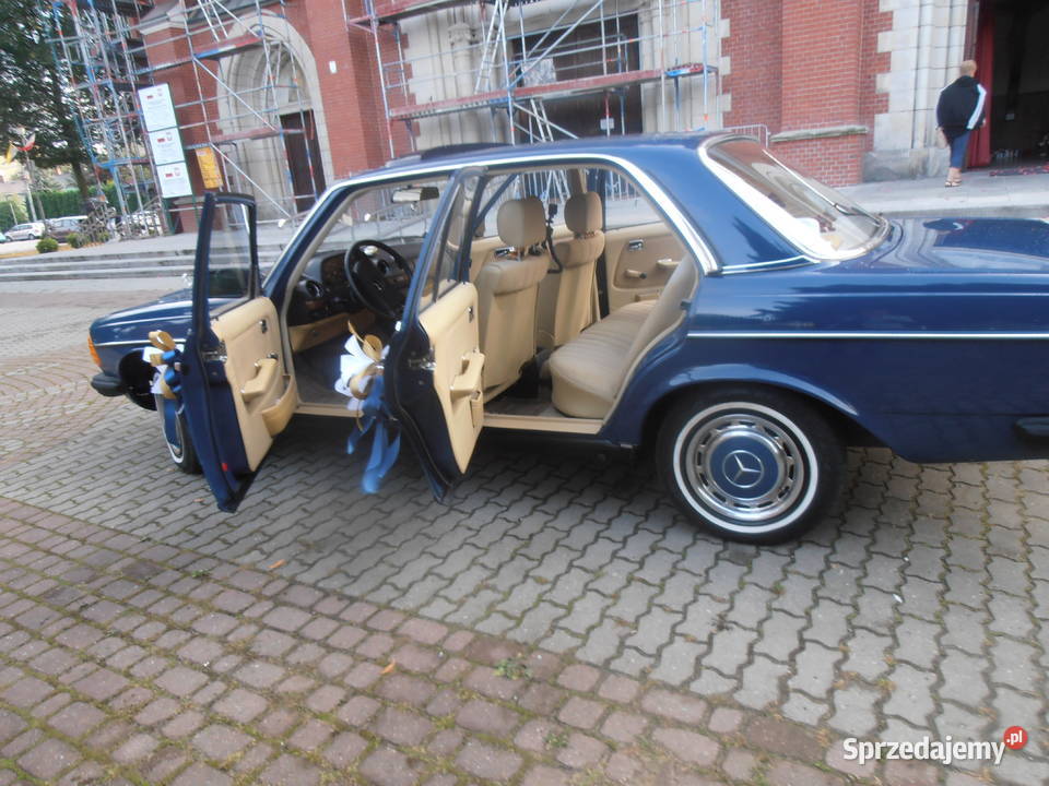 Do ślubu MERCEDES W 123 BECZKA