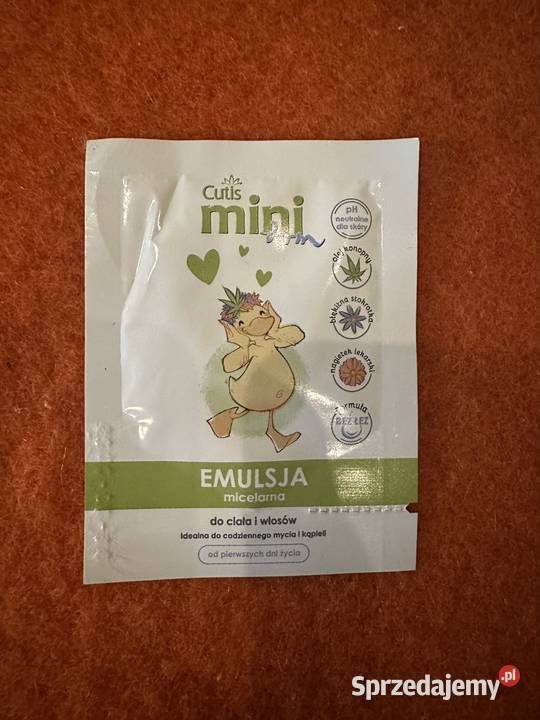 Cutis mini derm balsam emulsja w saszetkach Zabrze