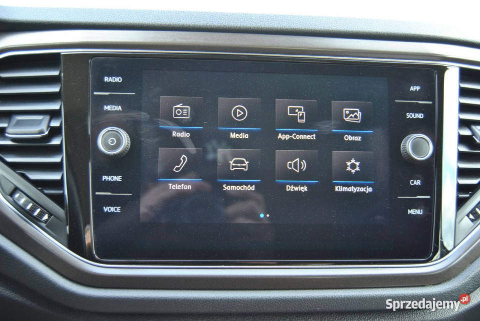 Volkswagen TRoc APP CONNECT LEDY Grzane fotele immobilizer lubelskie