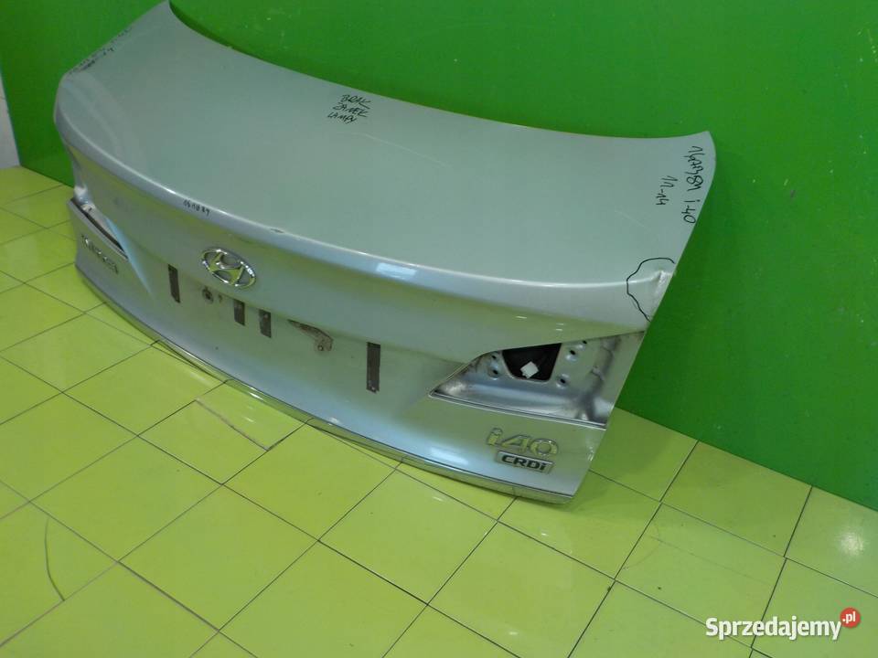 HYUNDAI i40 17 CRDI AUT 13r SEDAN 4D klapa tyl osobowe Klapy bagażnika