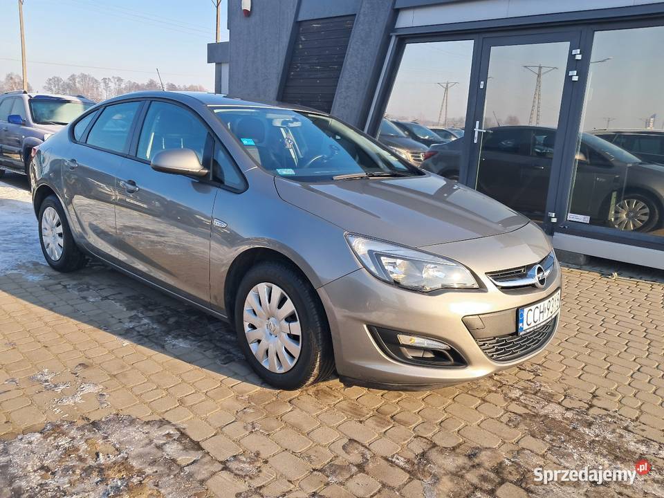 Opel astra J 2016r 14 t gaz Isofix parktronic wielofunkcyjna kierownica Chełmno