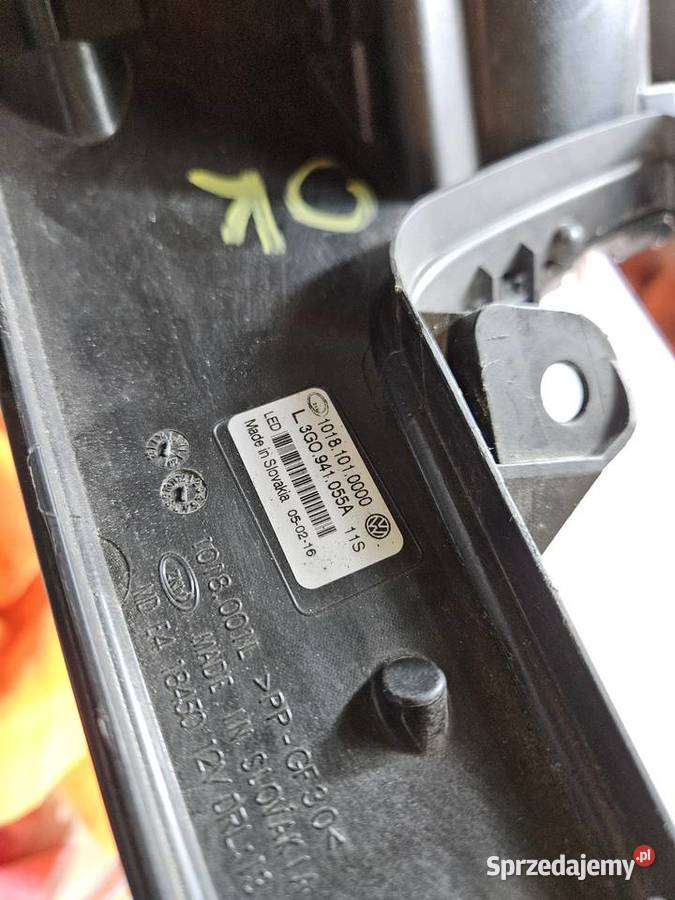 VW PASSAT B8 GTE LED DRL LEWY PRZÓD PRZEDNI