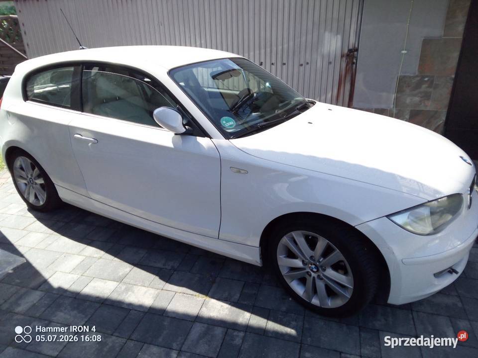BMW E81 E87 116i 6hp 6 biegów 122 skóry klima elektryczne lusterka Ostrów Wielkopolski sprzedam