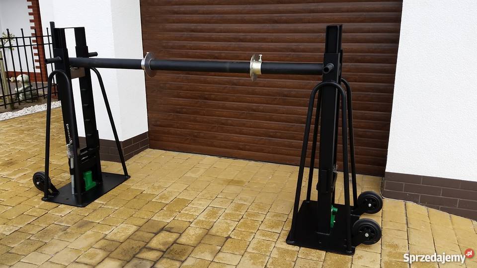Podnośniki hydrauliczne do bębnów kablowych sprzedam