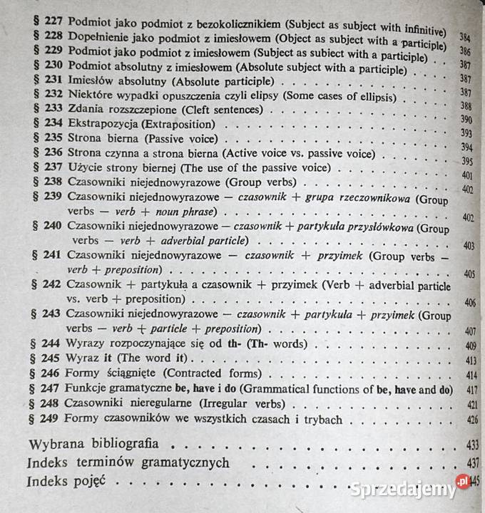 Gramatyka Angielska Dla Polaków Tomasz Krzeszowski Chełm Sprzedajemypl 