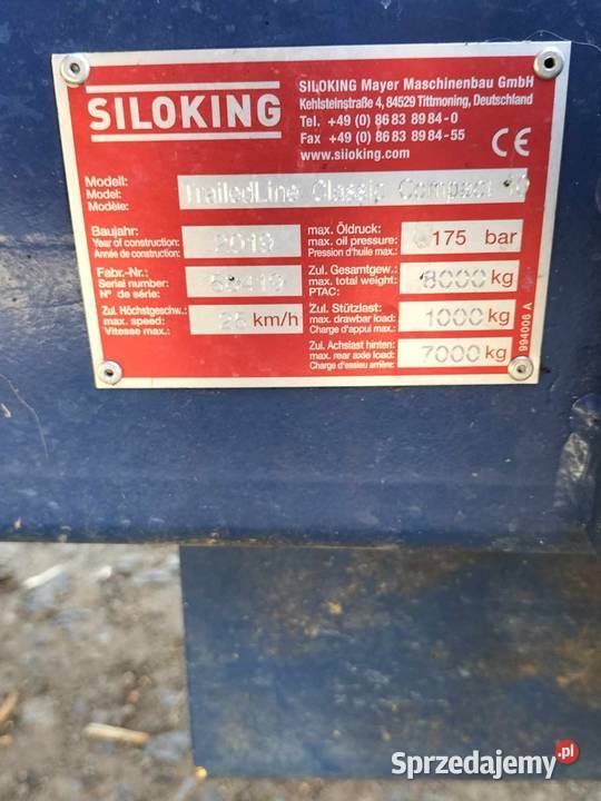 Paszowóz Sano wóz paszowy Pozostałe Leszno