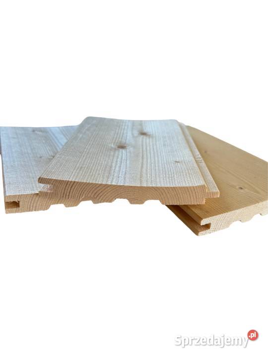 Deska elewacyjna drewniana świerkowa KL A B Prusice