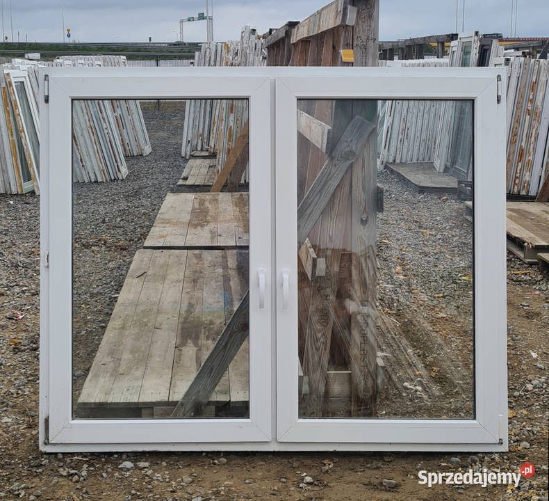 OKNA KacprzaK 177X144 OKNO Używane Plastikowe Okna ścienne Lublin