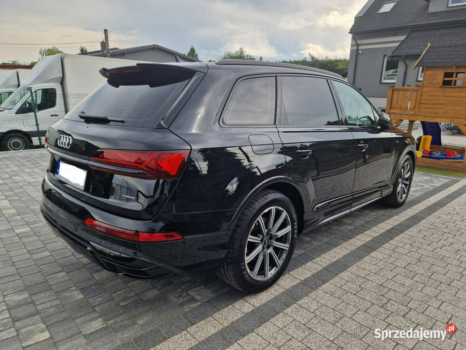 Audi Q7 AUDI Q7 SLINE QUATTRO 30 TDI III 2015 gniazdo AUX Poręba