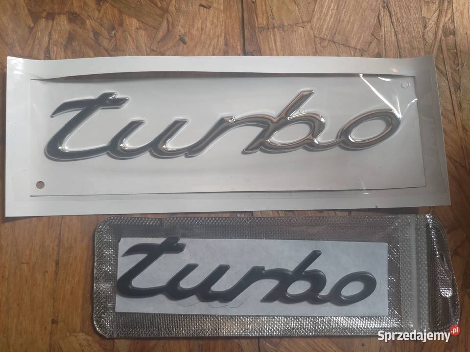 Emblemat Porsche 911 996 Turbo logo napis Babienica