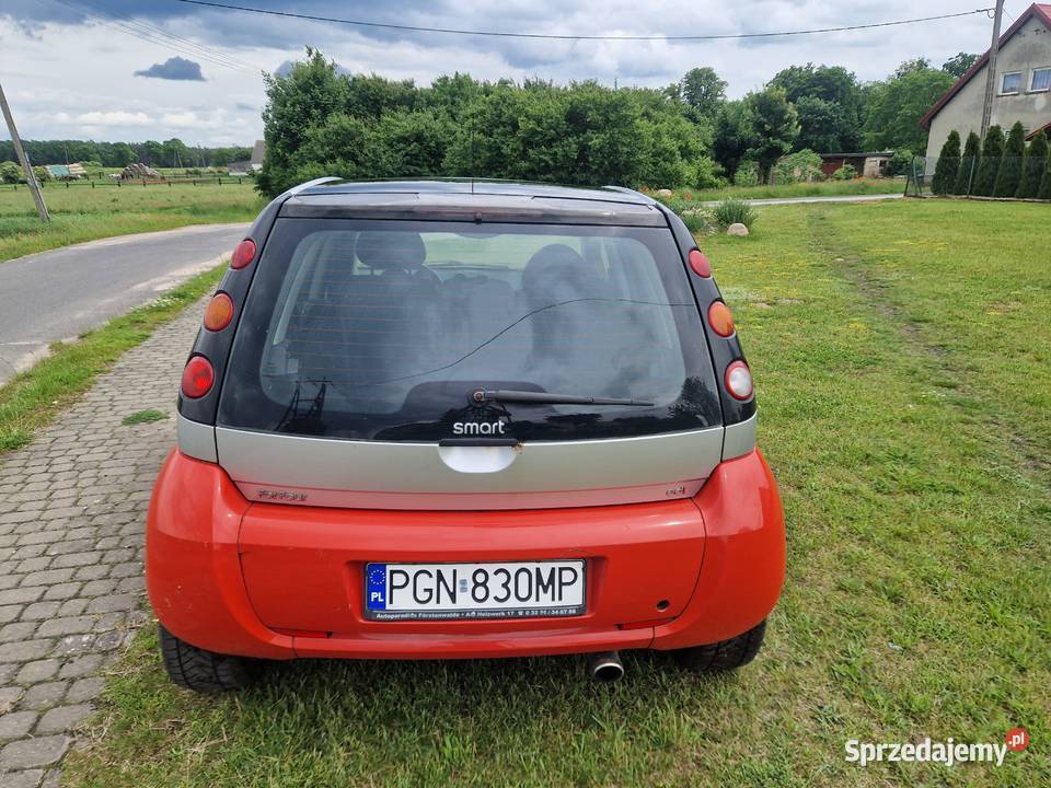 Smart forfour 2005 zarejestrowane opłacone 15 Gniezno