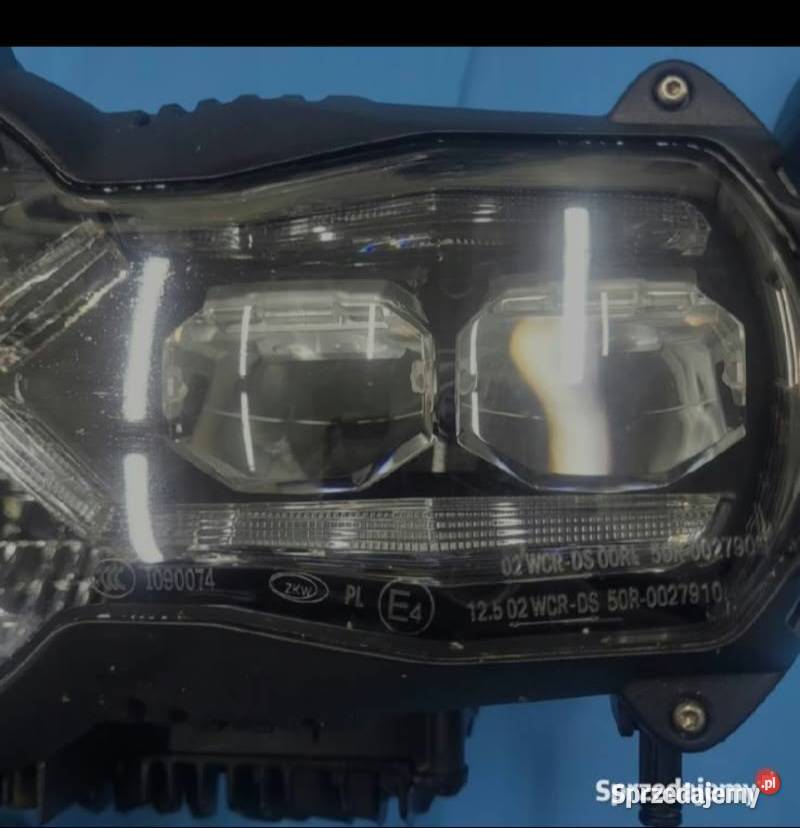BMW R 1250 GS 2022 OEM NOWA LAMPA LED REFLEKTOR Nowy Tomyśl