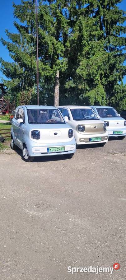 samochdy elektryczne NOWE 90 h prwojazdy kaeg B1 Rok produkcji 2026 Nowe Osiny