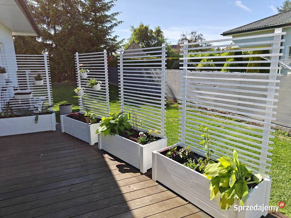 Donica Drewniana pergola kwietnik LAM3 Warszawa