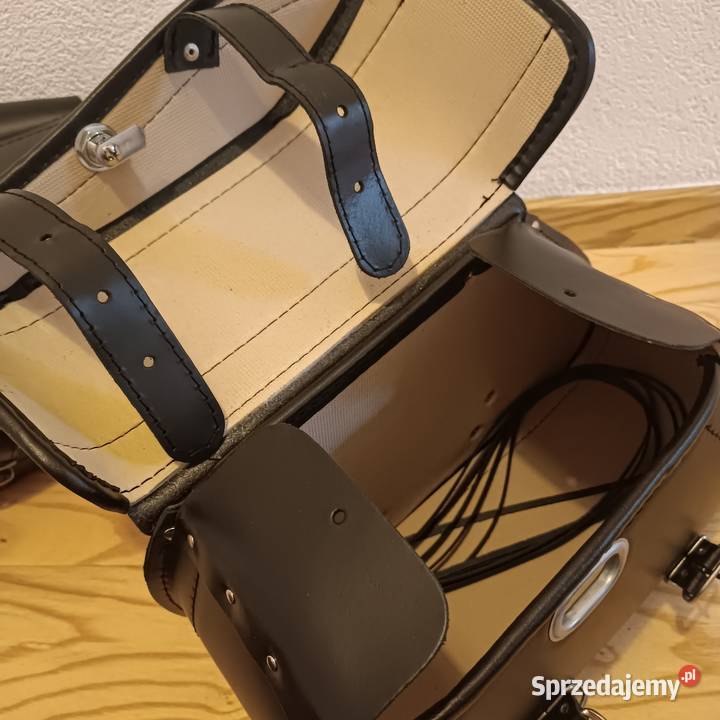 Sakwy Boczne Skóra Naturalna Zamki Chopper Lublin