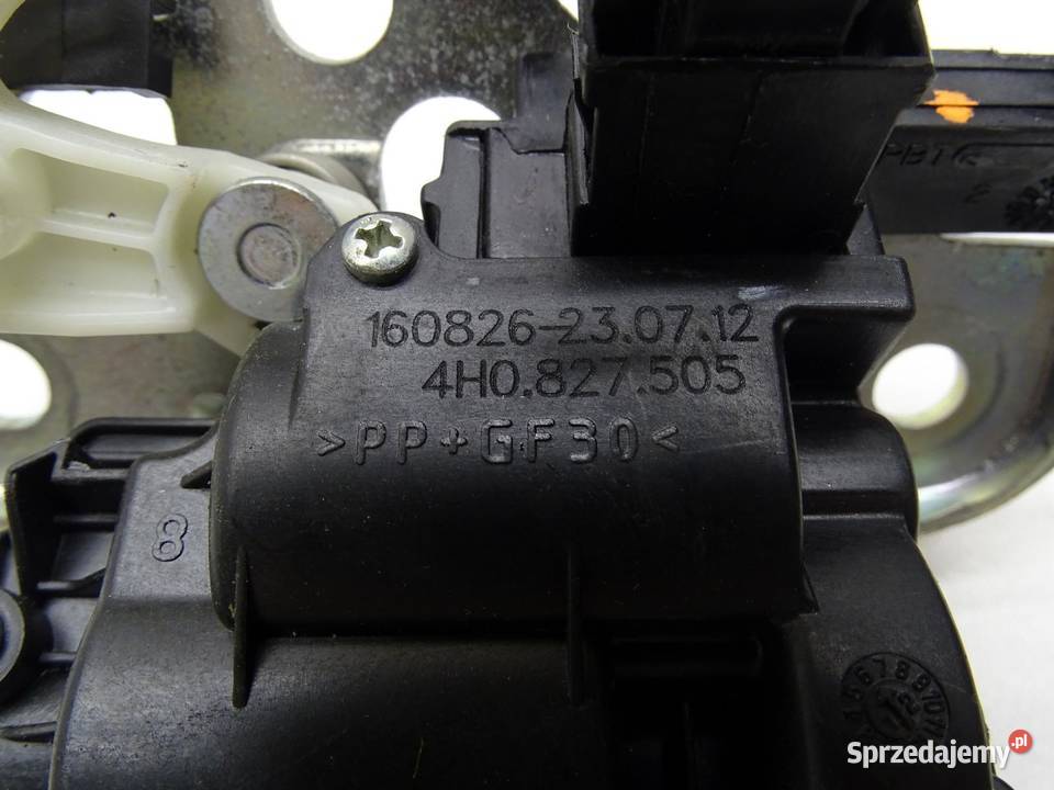 ZAMEK KLAPY BAGAŻNIKA TYŁ TYLNY 4H0827505 AUDI małopolskie