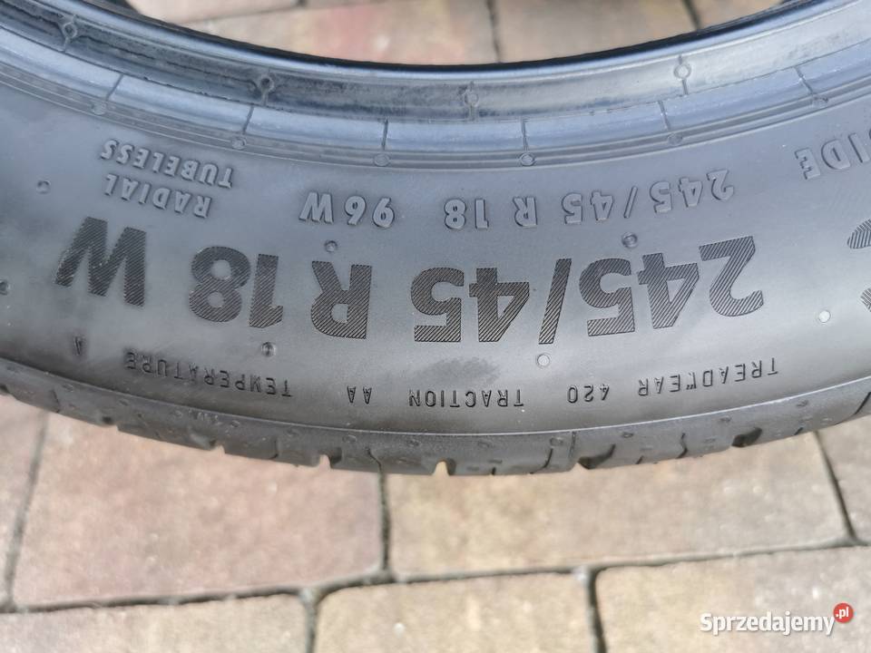 Continental ecocontact 6 nowe 2454518 Opony śląskie Bielsko-Biała sprzedam