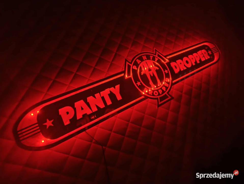 PANTY DROPPER LED mirror 100x25 24v multicolor Diody i neony wielkopolskie Kobierno