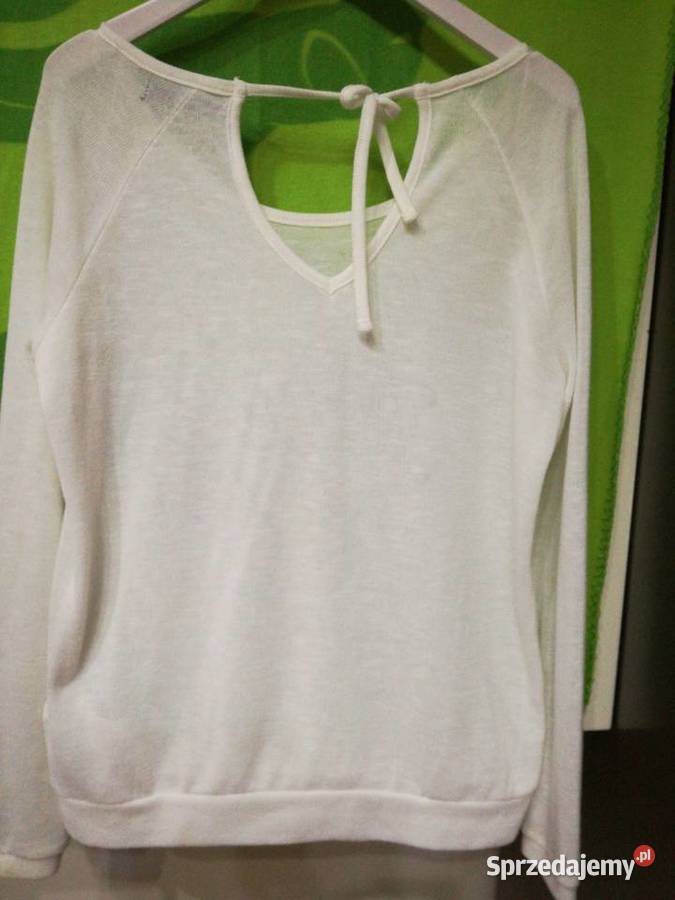 Sweter Bluzka w kolorze białym Lublin sprzedam