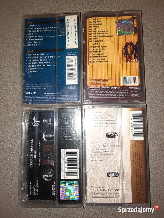 Zestaw kaset magnetofonowych kaseta Wrocław