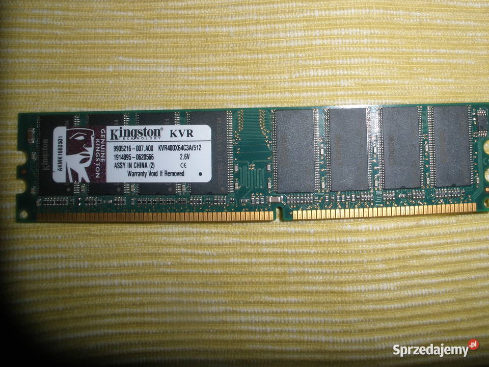 Pamięć RAM Kingston 512 MB 3 sztuki sprzedam