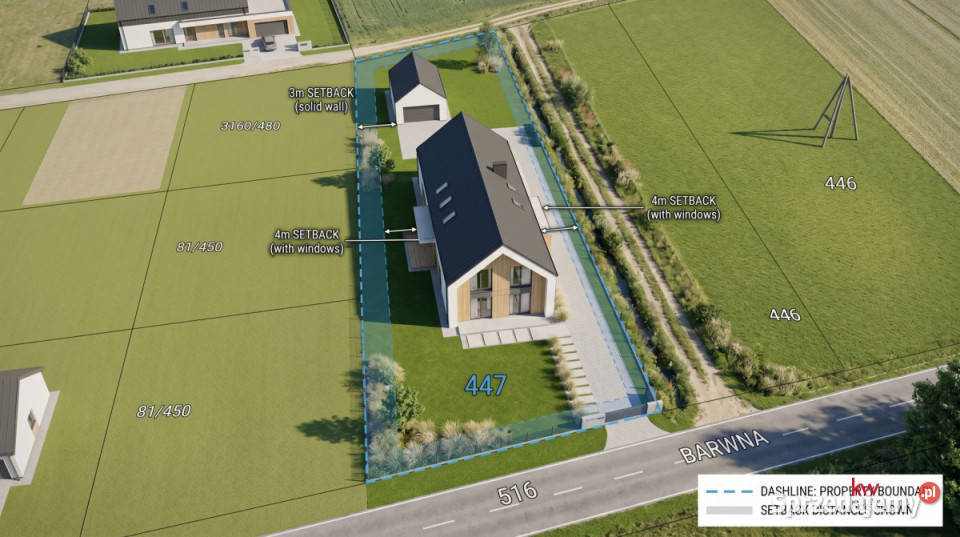 Grunt 1680m2 Tychy Barwna śląskie sprzedam
