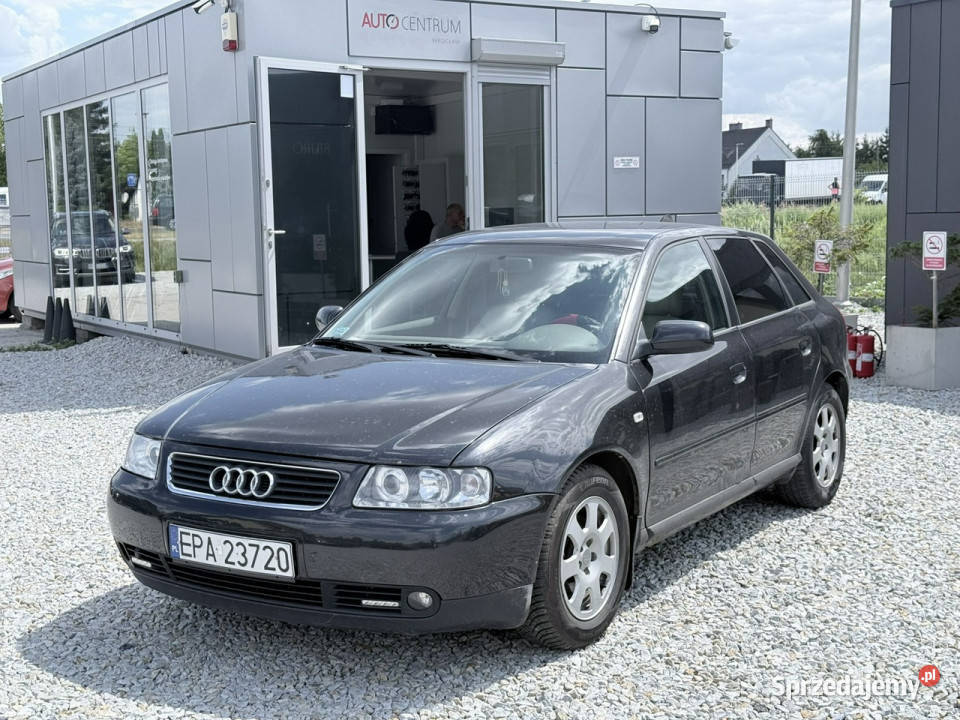 Audi A3 Sportback 19 TDI 100 2003r tempomat czarny dolnośląskie Wrocław sprzedam