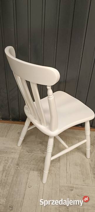krzesło krzesła kuchenne do jadalni białe Radomsko