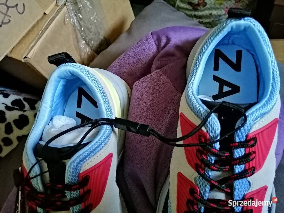 ZARA półbuty sneakersy na podwyższeniu adidasy Leszno