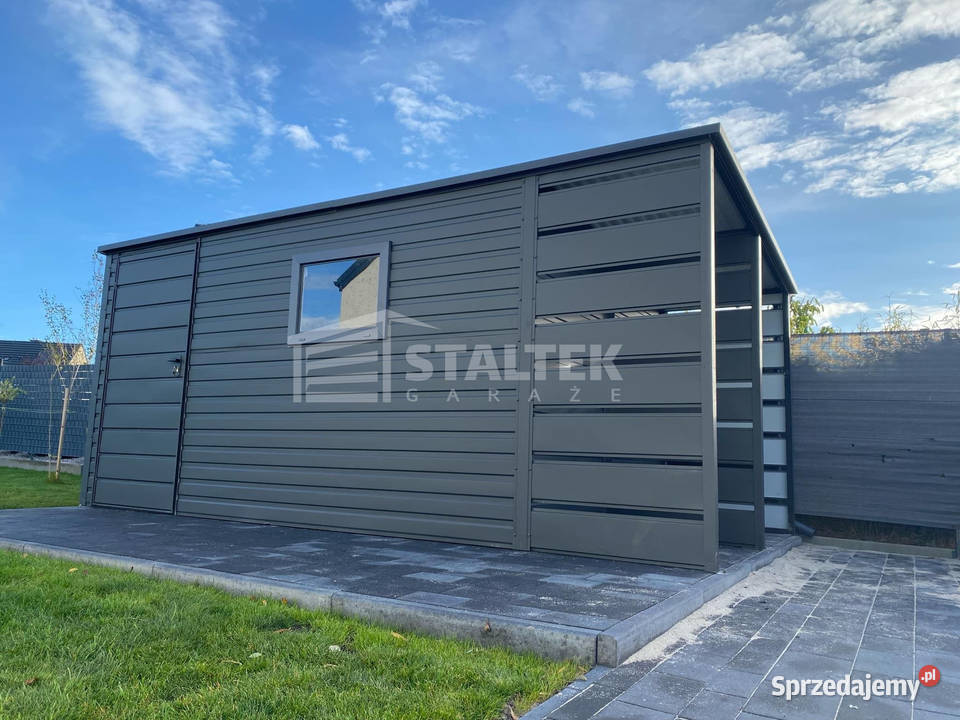 Schowek Domek ogrodowy 38x25m wiata 12m drzwi Opole