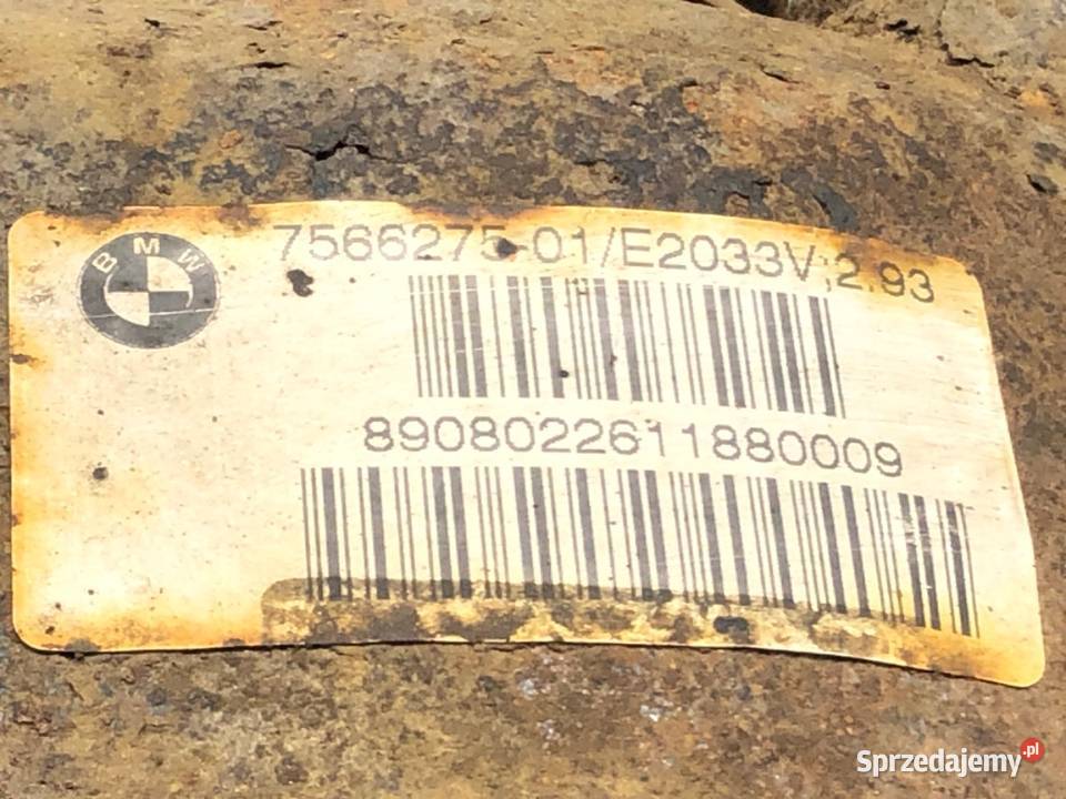 MOST DYFER TYŁ BMW E93 7566275 30 231 0613