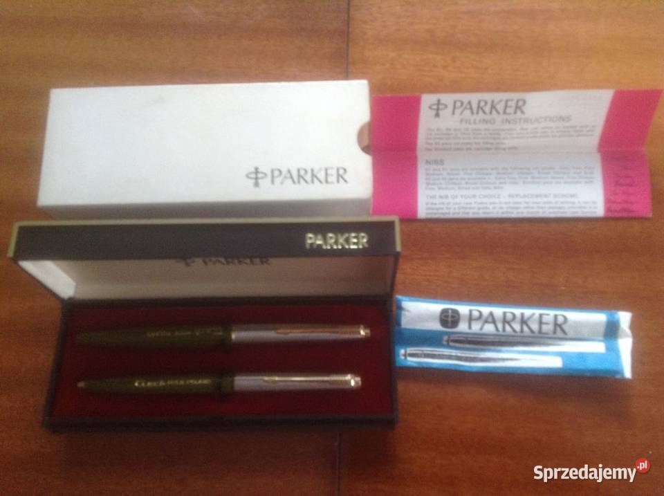 PARKER 45 standard nowy set piór długopis