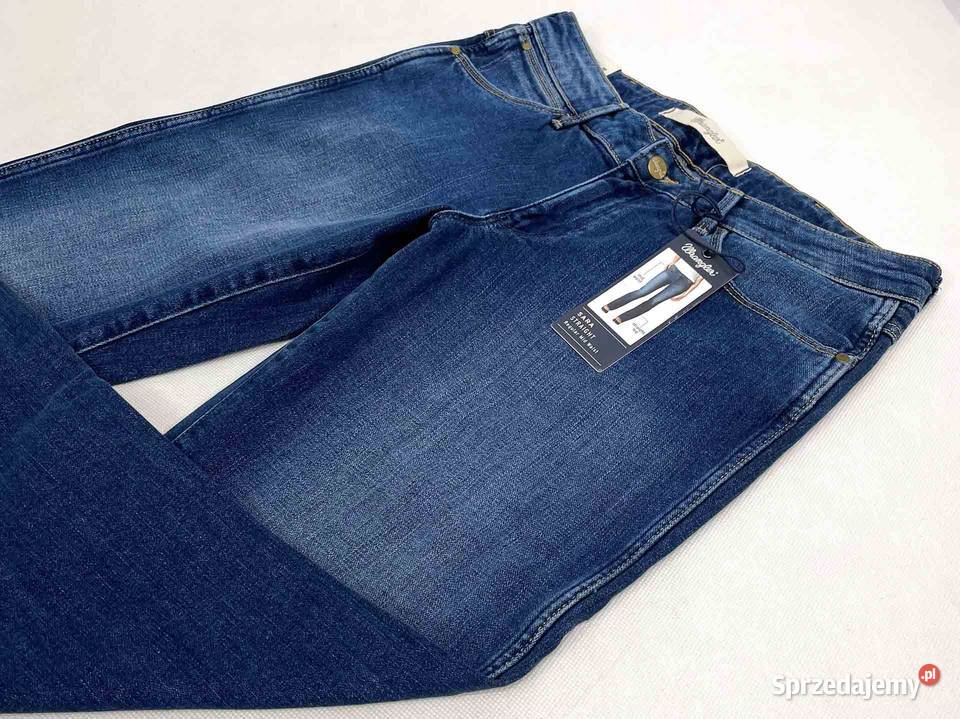 Spodnie damskie Wrangler Sara Meadow Blue W28 Pisz