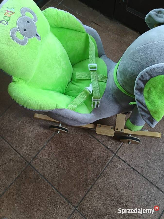 Słonik jeździk słonik na biegunach