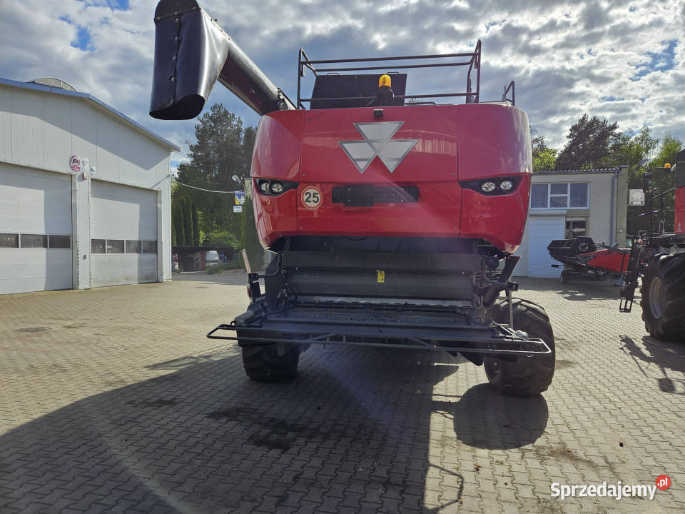 Kombajn zbożowy Massey Ferguson Delta 9380 heder lubelskie Biskupie-Kolonia
