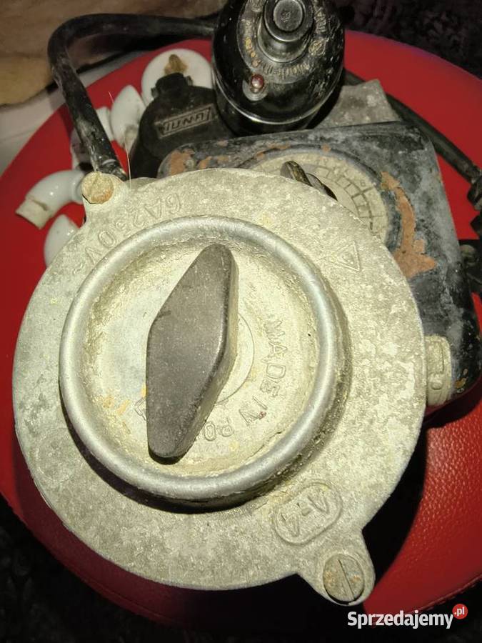 Części dawnej instalacji Suwałki