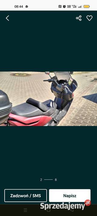 Skuter Yamaha majesty 250 zamiana kujawsko-pomorskie Włocławek