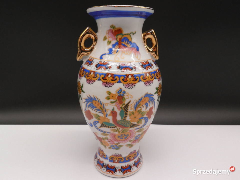 Wazon Porcelanowy w Stylu Orientalnym Rajski Raszków