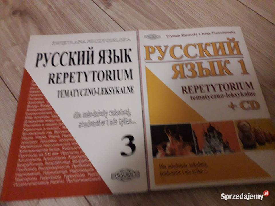 Książki do nauki jrosyjskiego do egzaminu na Nowa Sól