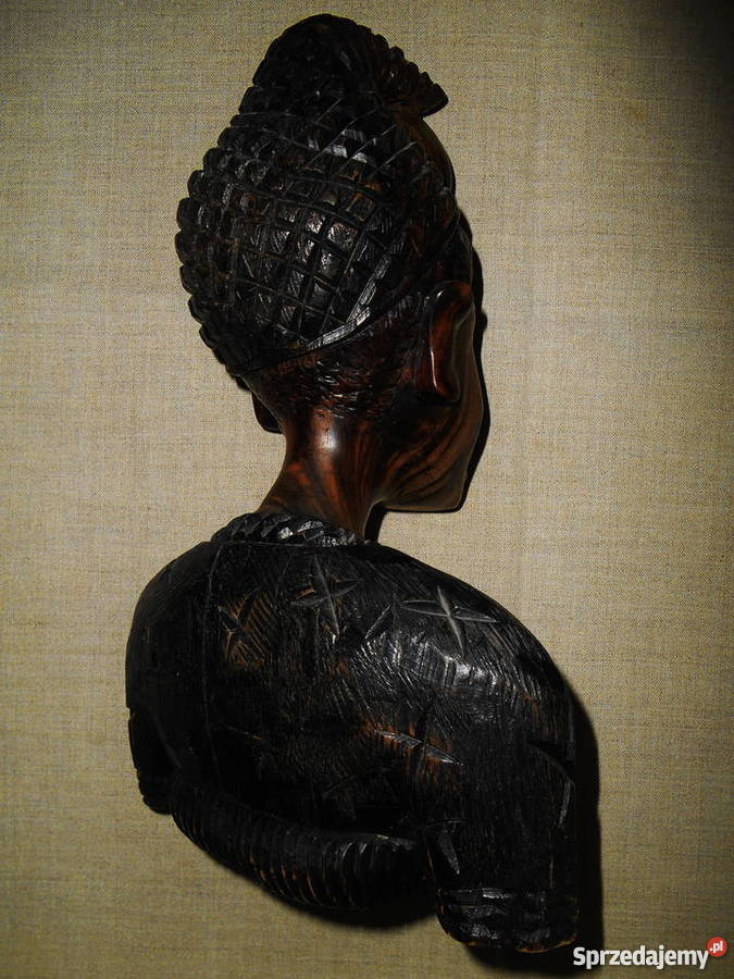 Rzeżba z drzewa egzotycznego heban sprzedam