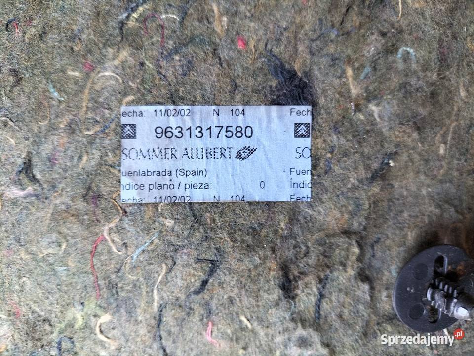 OSŁONA SCHOWEKA CITROEN XSARA PICASSO 9631317580 osobowe Kamień-Kolonia