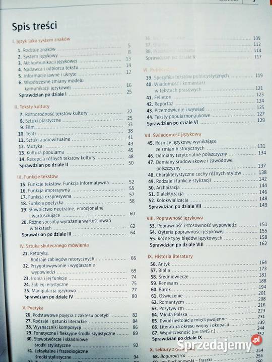 Repetytorium maturalne polski WSiP antykwariat Warszawa