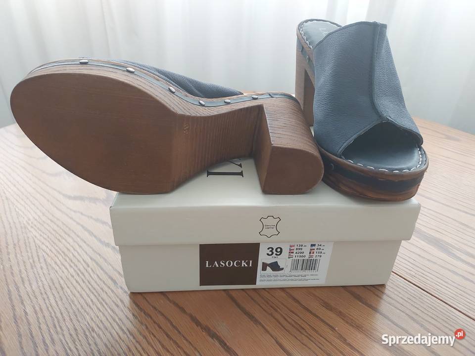 Klapki damskie Lasocki 39 inna Sandały i klapki