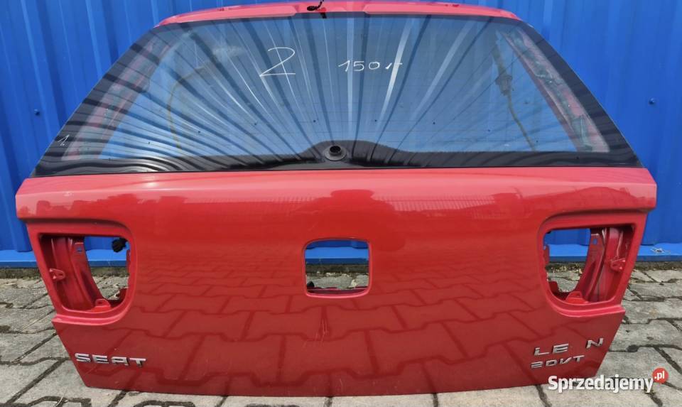 GOŁA KLAPA BAGAŻNIKA Z SZYBĄ SEAT LEON I 1 Działoszyce