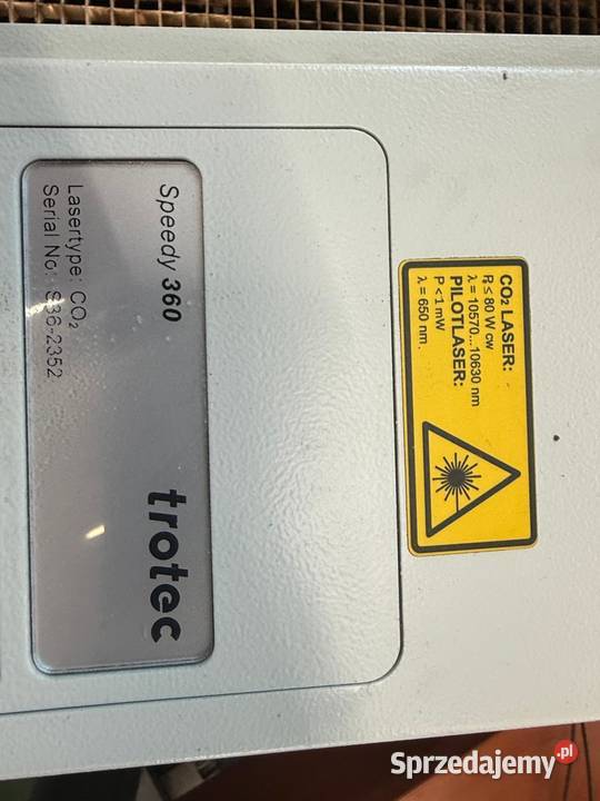 laser TROTEC speedy 360 atmos duo system wielkopolskie Turek